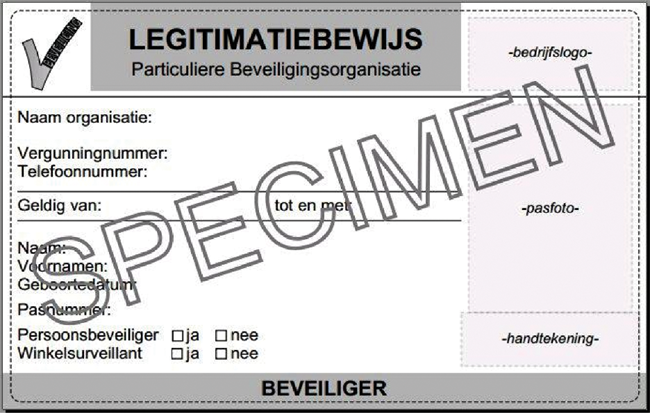 beveiligingspas grijs