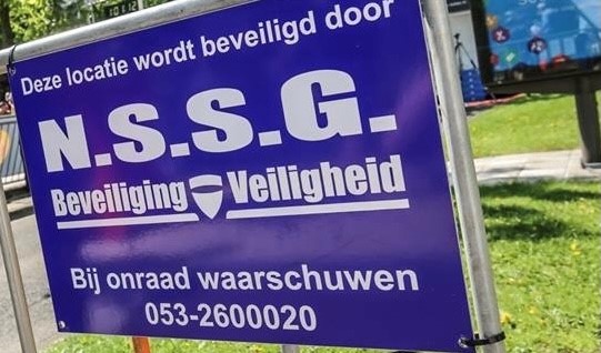 bordje beveiliging